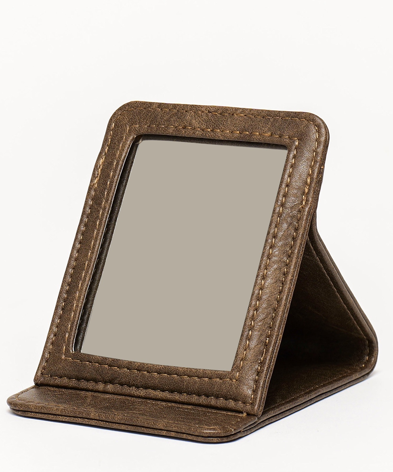 【 DEVICE × Nalm.コラボ 】 Rename アジャスター ワンハンドル ヴィンテージ ハンドバッグ(ミラー付き) メンズ レディース