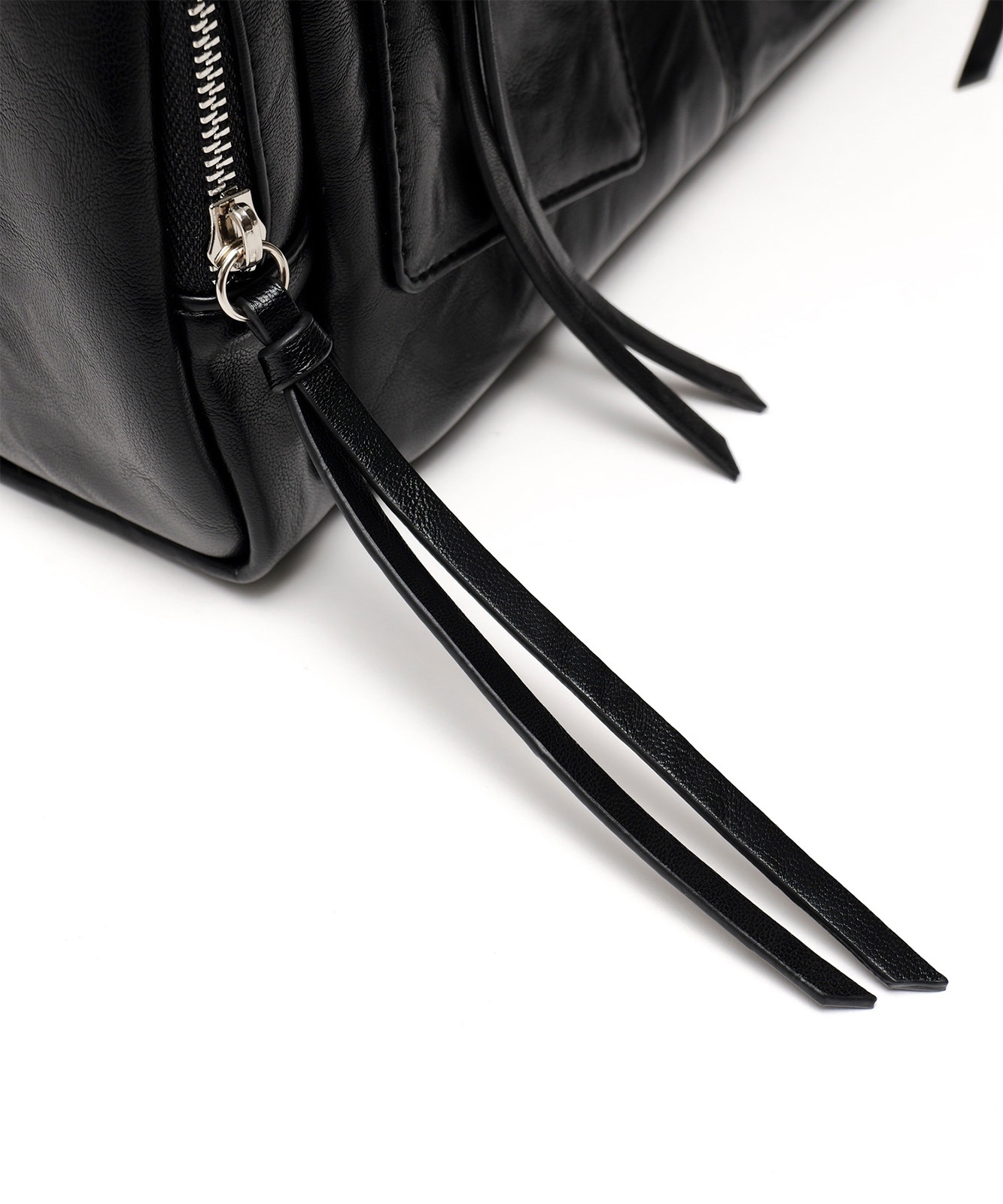 【 DEVICE × ユウコラボ 】 Rename シルバーマルチファスナーデザイン トート ショルダーバッグ メンズ レディース