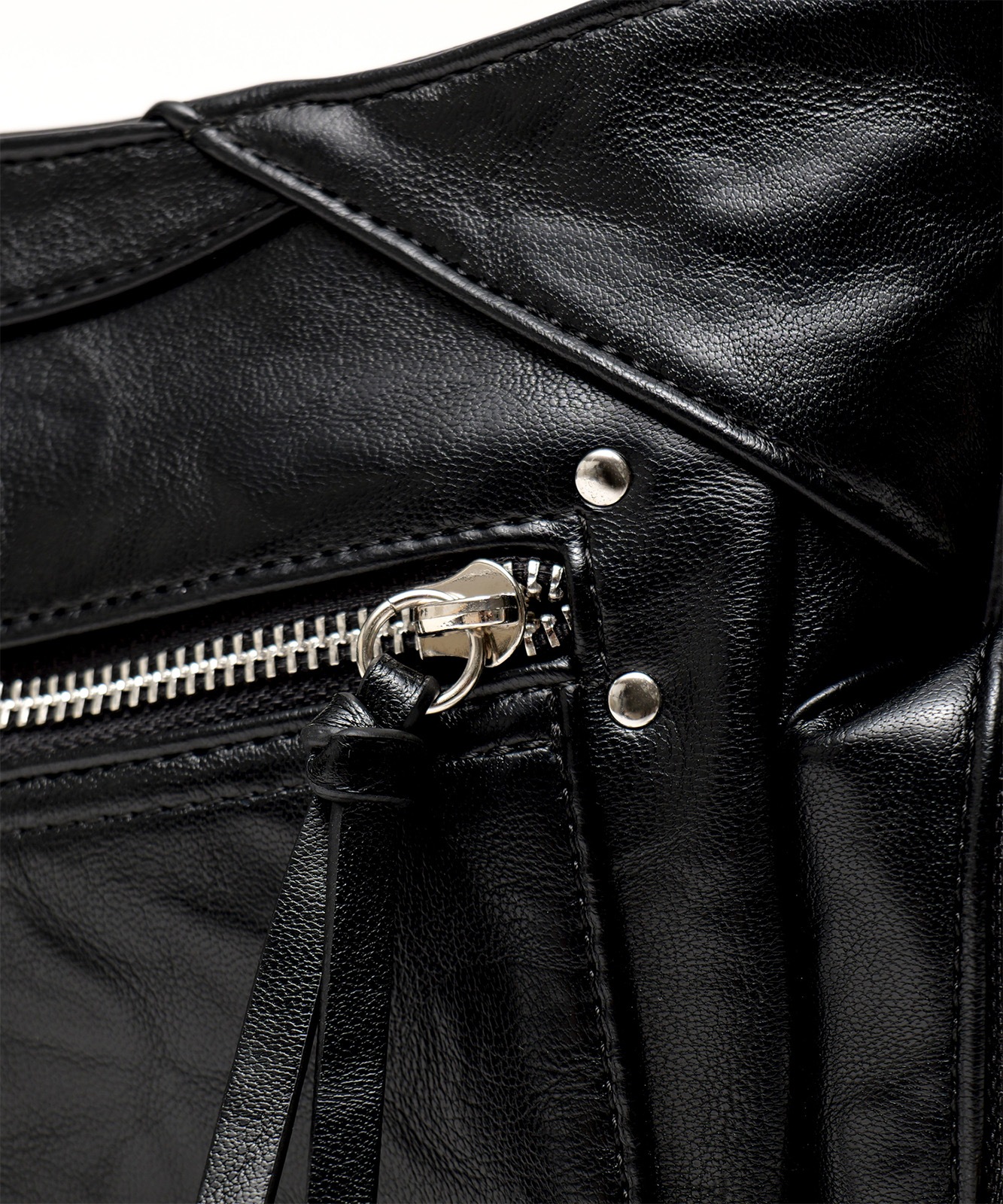 【 DEVICE × ユウコラボ 】 Rename シルバーマルチファスナーデザイン トート ショルダーバッグ メンズ レディース