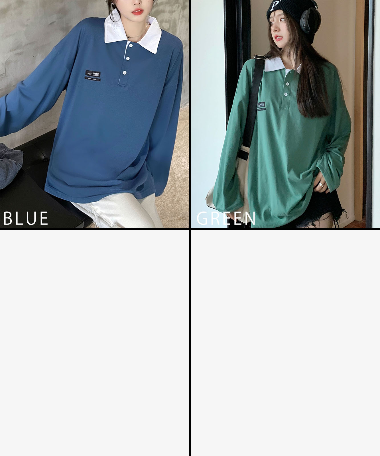 [韓国大人気] ホンダ トラック ナイロン Ｔシャツ DEVICE select 韓国風 襟付ポロシャツ ビッグシルエット