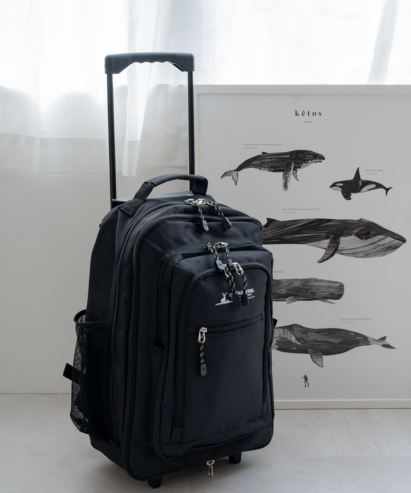 CAPTAIN STAG P600D 2WAY キャリーリュック