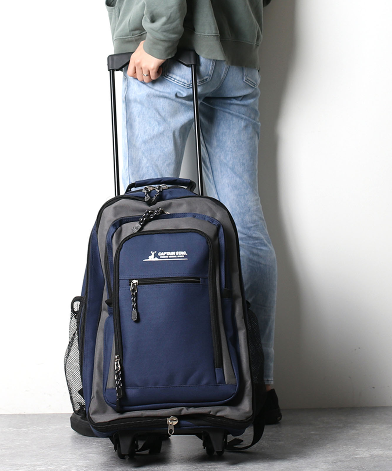 CAPTAIN STAG P600D 2WAY キャリーリュック