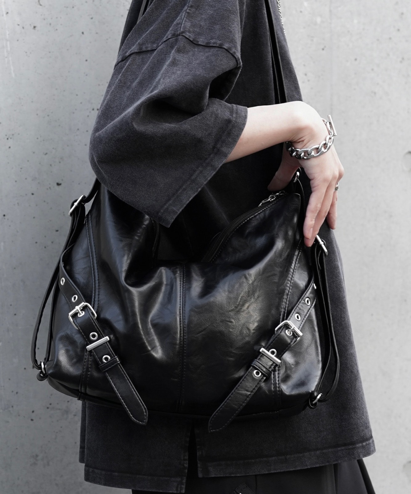 DEVICE × ユウコラボ 】 Rename ベルトバックル 3WAY ショルダー