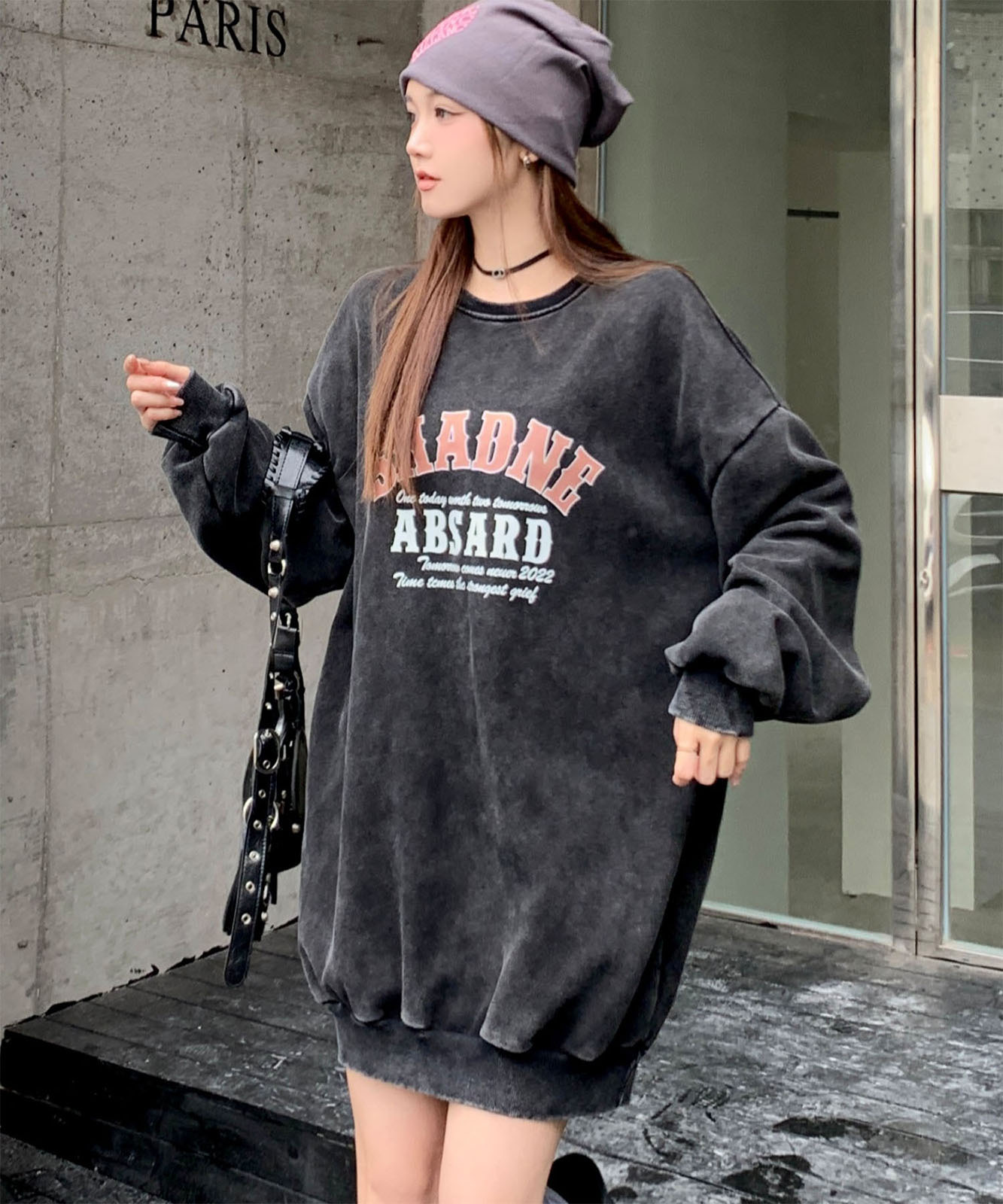 DEVICE select アメリカンヴィンテージ ピグメント 肉厚 スウェット トレーナー メンズ レディース 秋服 冬服