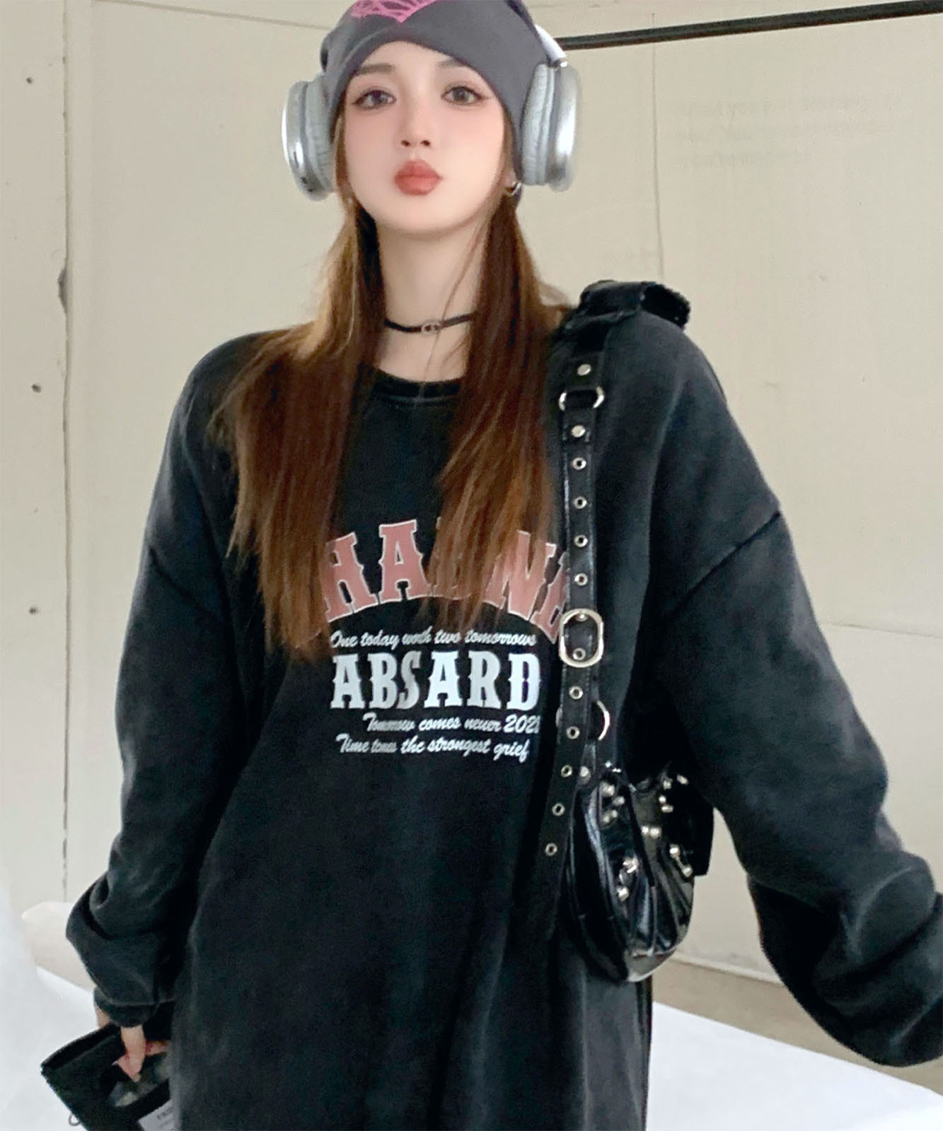 DEVICE select アメリカンヴィンテージ ピグメント 肉厚 スウェット トレーナー メンズ レディース 秋服 冬服