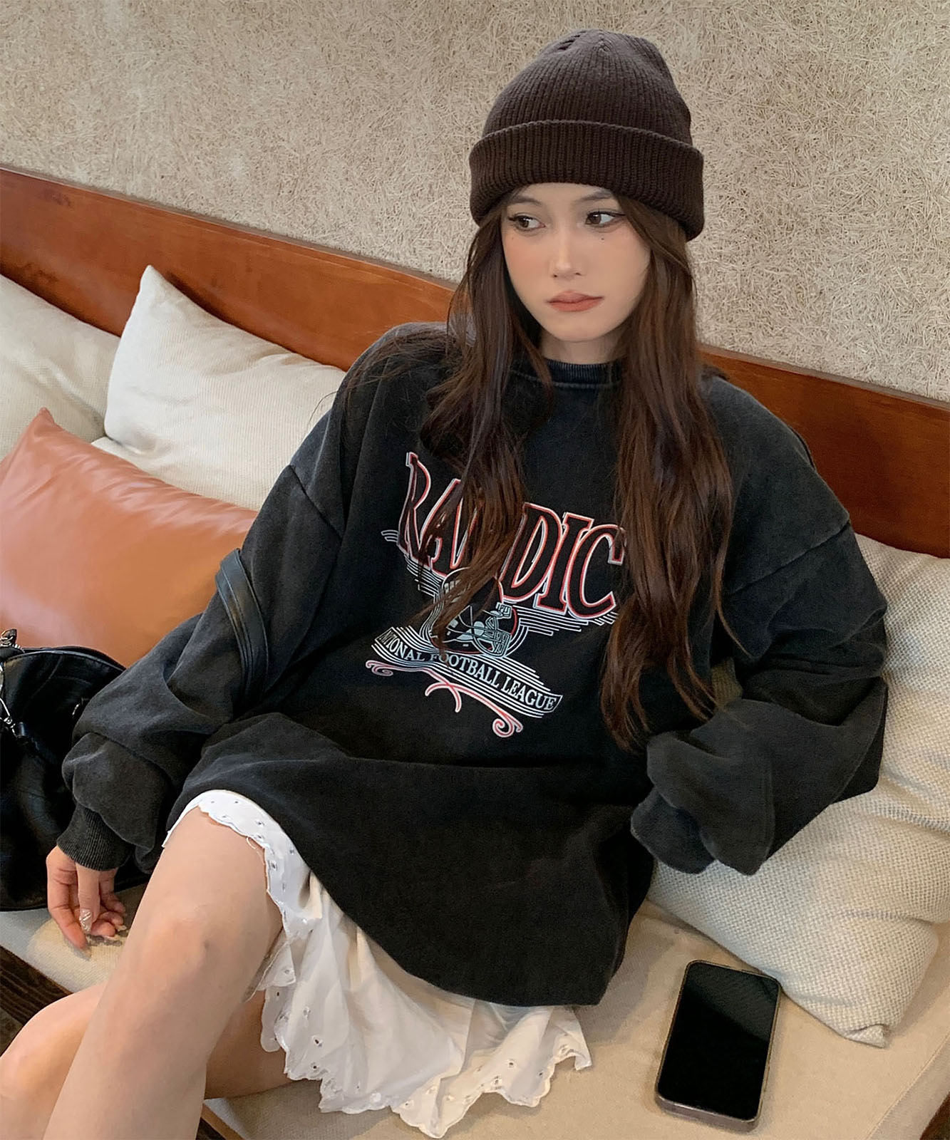 DEVICE select アメリカンヴィンテージ ピグメント 肉厚 スウェット トレーナー メンズ レディース 秋服 冬服