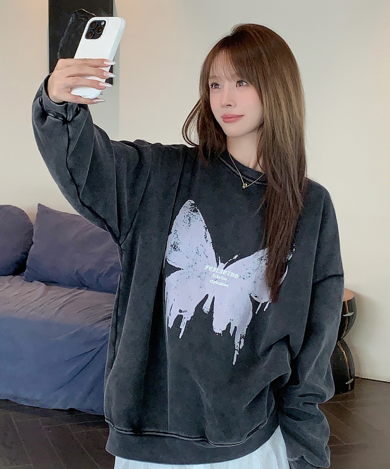 DEVICE select アメリカンヴィンテージ ピグメント 肉厚 スウェット トレーナー メンズ レディース 秋服 冬服