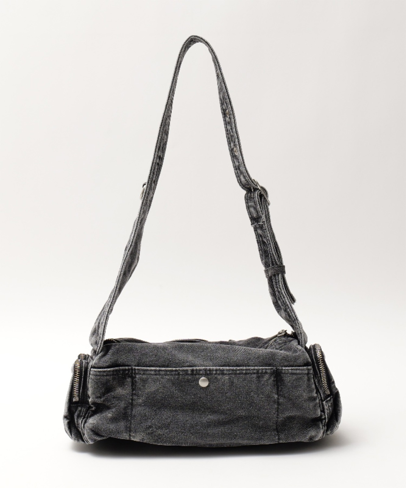 DEVICE 】 ヴィンテージ ウォッシュ デニム ショルダーバッグ