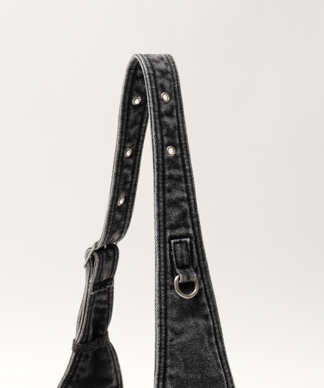 【 DEVICE 】 ヴィンテージ ウォッシュ デニム ショルダーバッグ メンズ レディース ユニセックス DSD25072