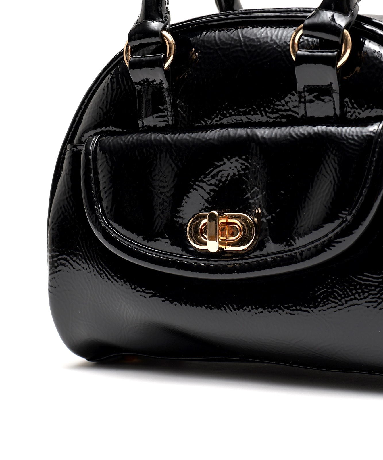 【 DEVICE GAL 】 エナメル ハンドバッグ ミニボストン 2way レディース おしゃれ ブランド 学生 通勤 きれいめ 大人 女性 高見え 上品 DSE25036