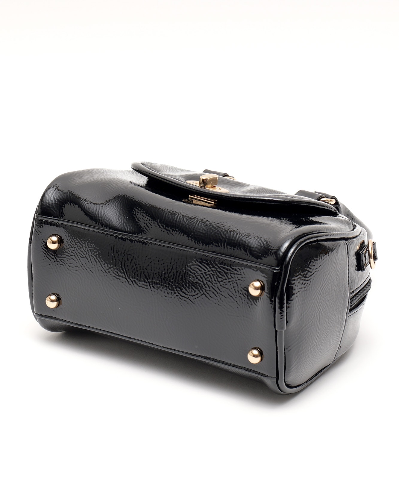 【 DEVICE GAL 】 エナメル ハンドバッグ ミニボストン 2way レディース おしゃれ ブランド 学生 通勤 きれいめ 大人 女性 高見え 上品 DSE25036