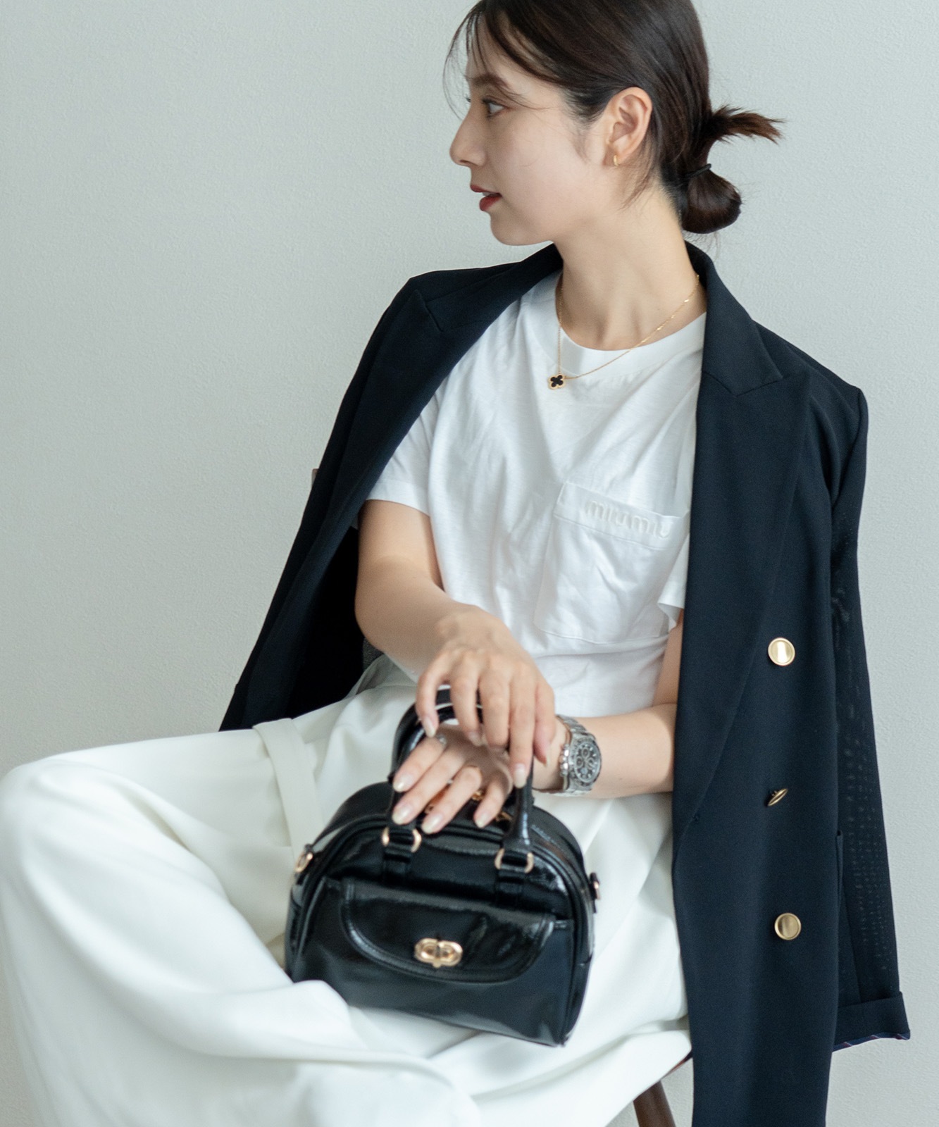 【 DEVICE GAL 】 エナメル ハンドバッグ ミニボストン 2way レディース おしゃれ ブランド 学生 通勤 きれいめ 大人 女性 高見え 上品 DSE25036