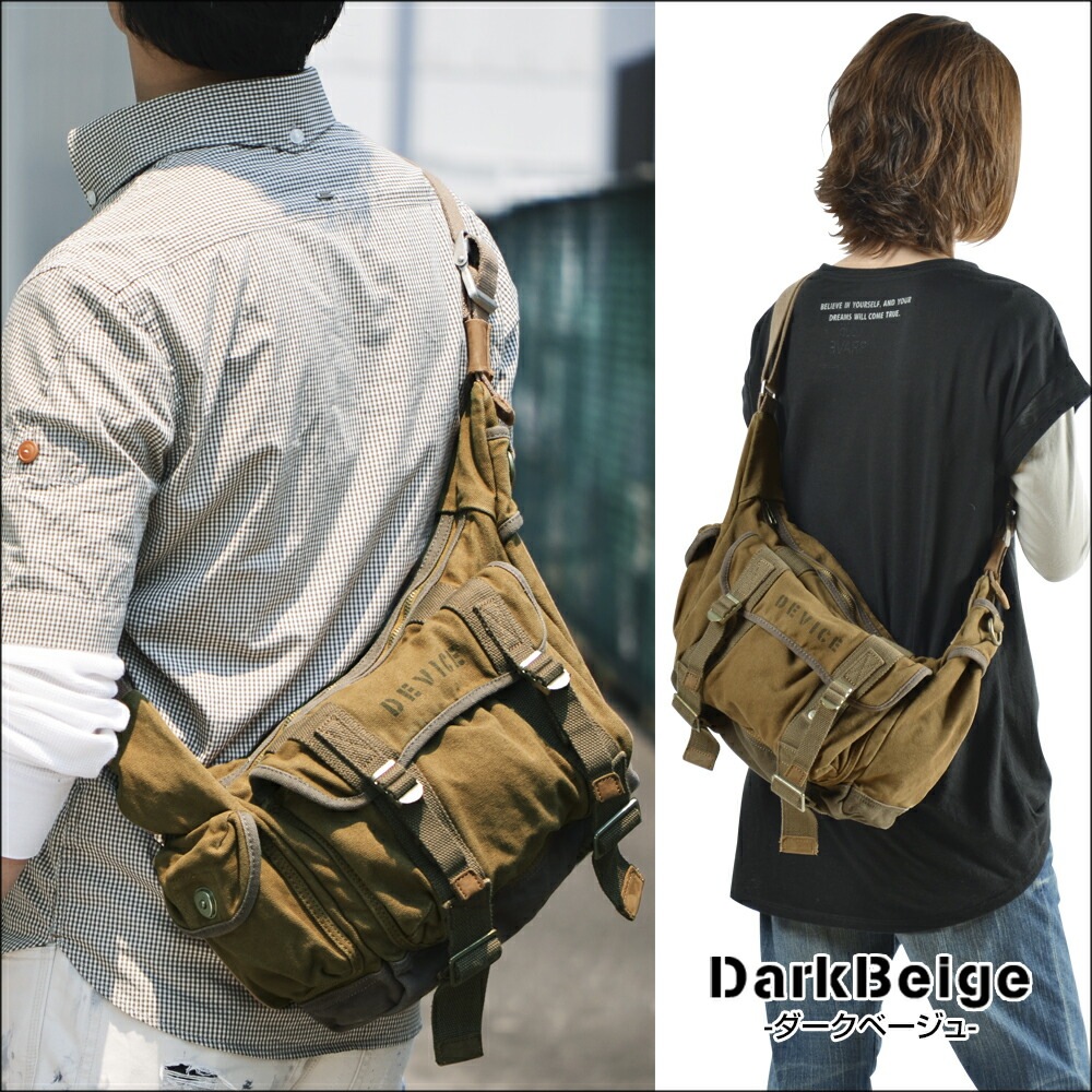 DEVICE Cargo ショルダーバッグ