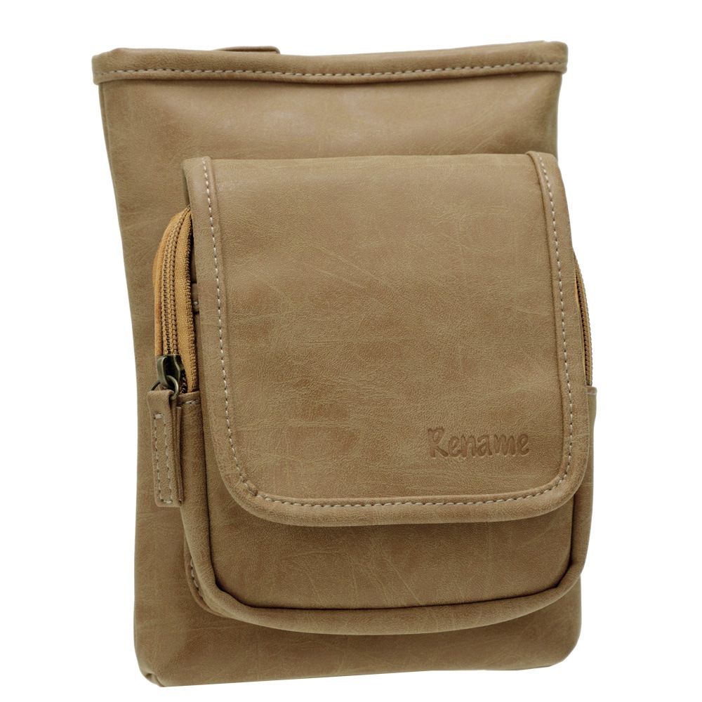 Rename PUレザー シンプルポーチ