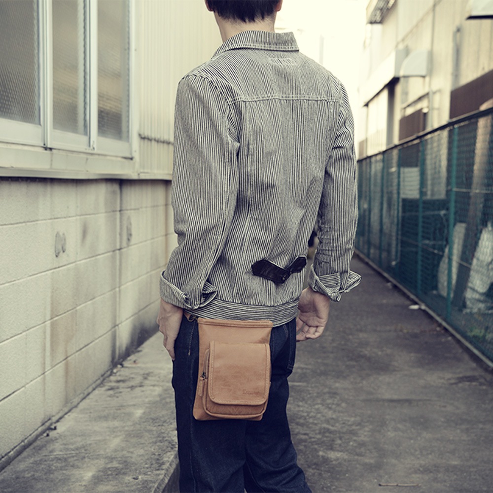 Rename PUレザー シンプルポーチ