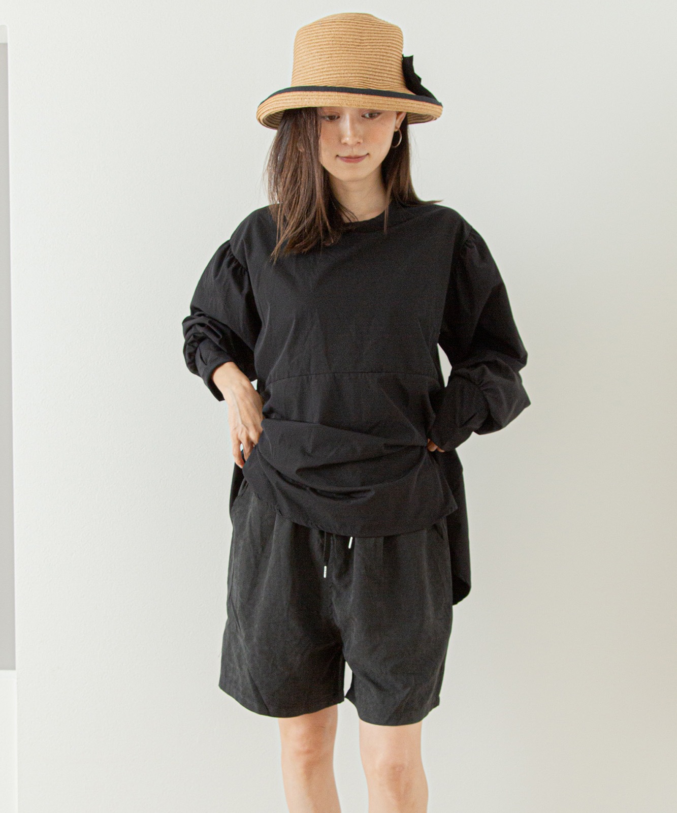 DEVICE＋ ラッシュガード ハーフパンツ