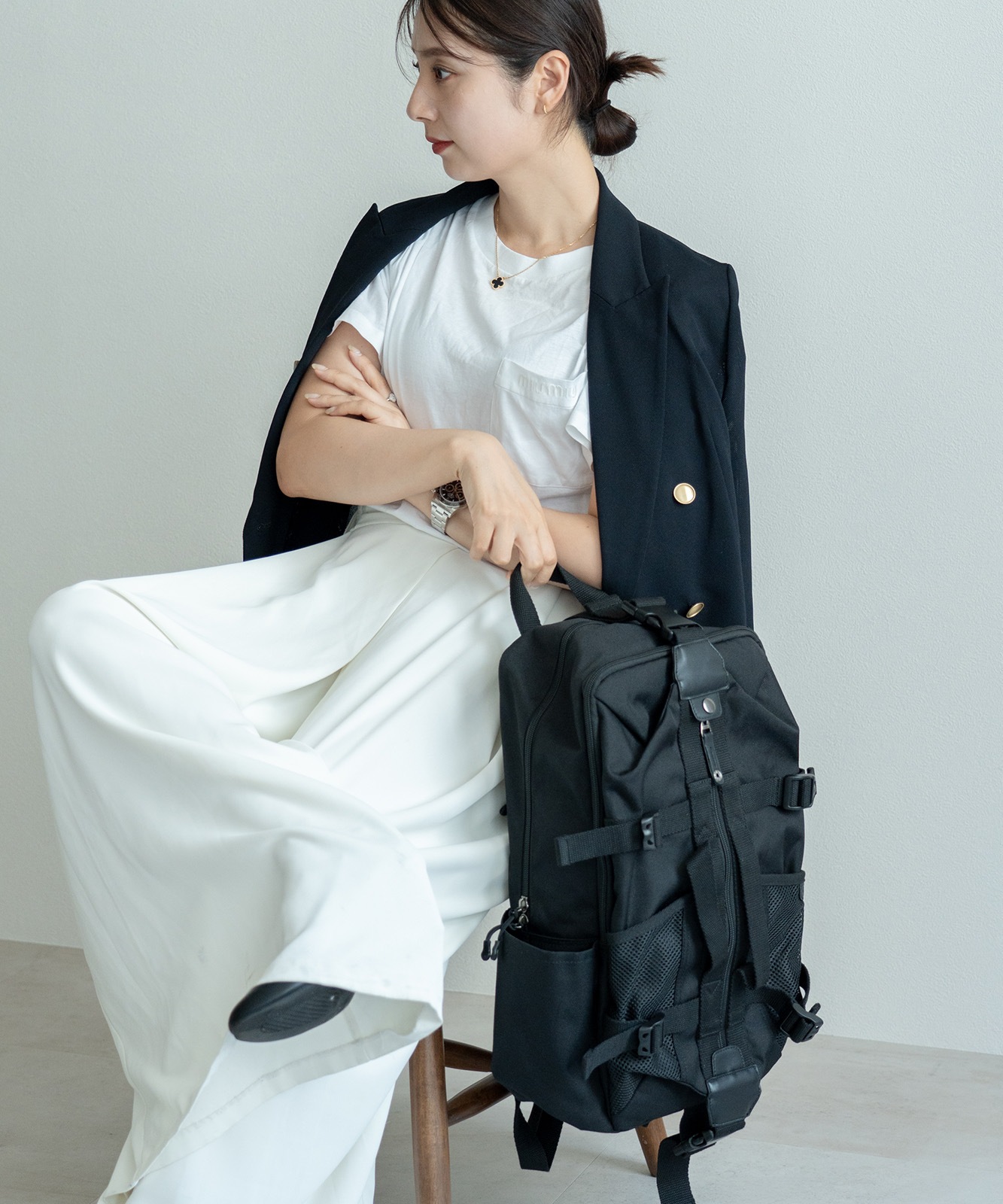 【 DEVICE 】 コーデュラナイロン リュック バックパック メンズ レディース ユニセックス 大きめ おしゃれ ブランド 学生 通勤 カジュアル ストリート きれいめ 大人 DRN25098