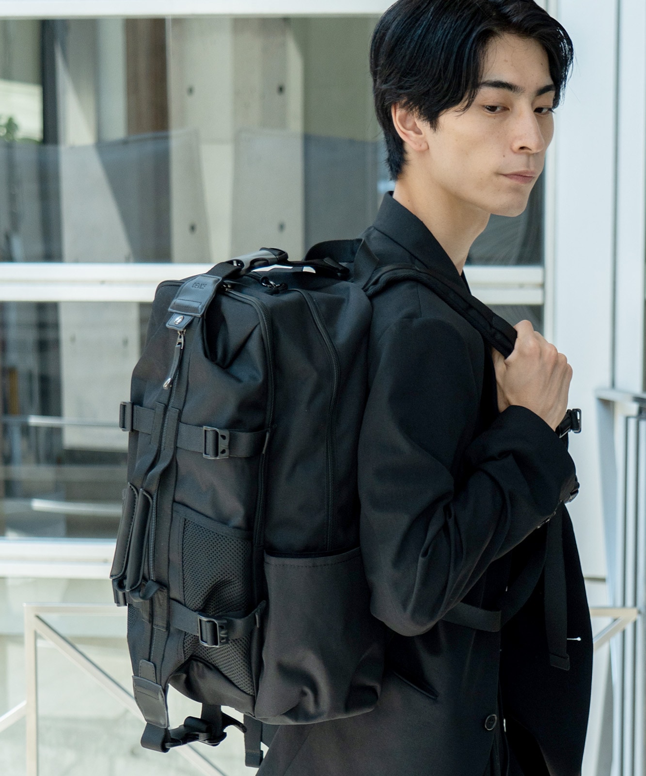 【 DEVICE 】 コーデュラナイロン リュック バックパック メンズ レディース ユニセックス 大きめ おしゃれ ブランド 学生 通勤 カジュアル ストリート きれいめ 大人 DRN25098