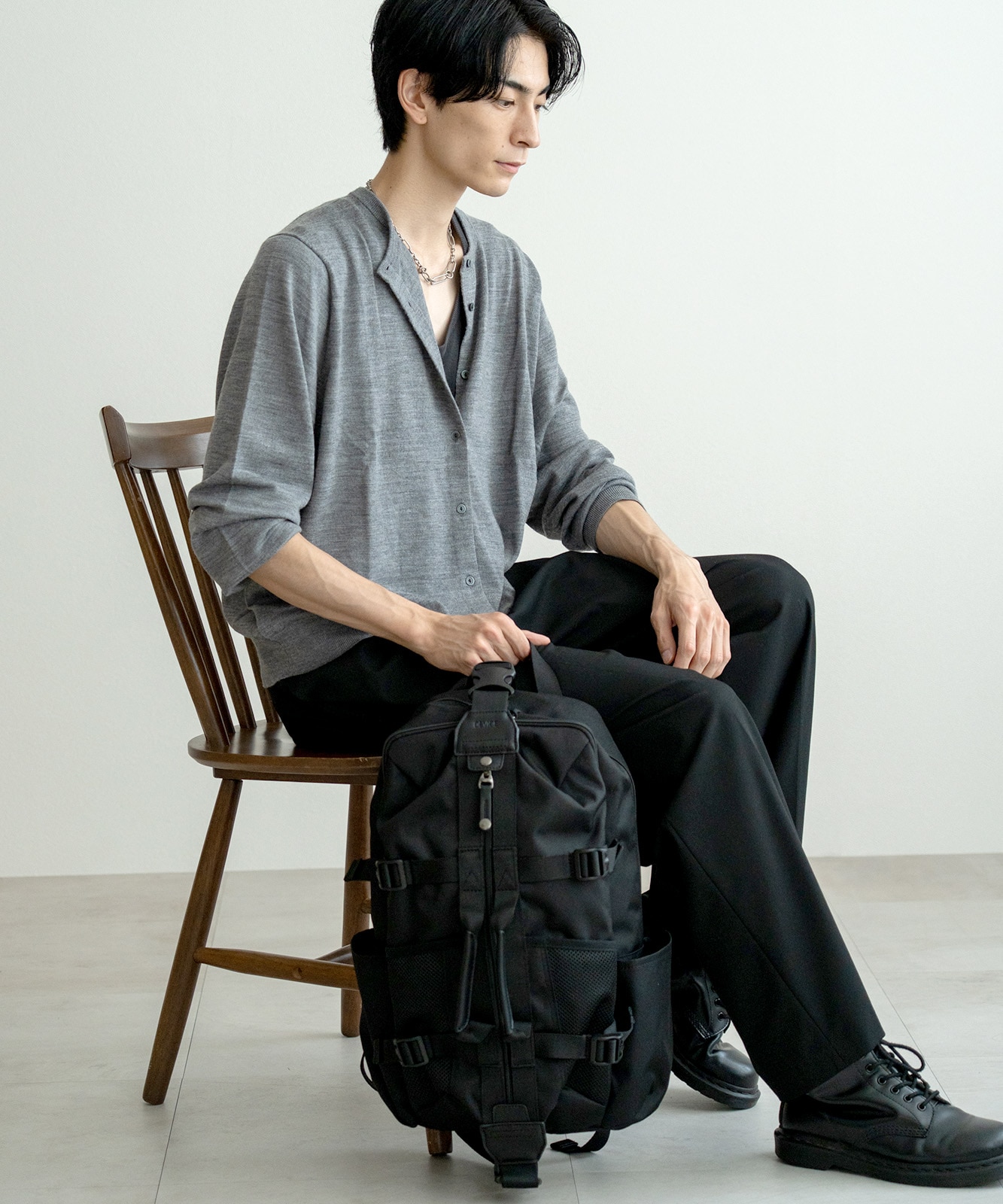 【 DEVICE 】 コーデュラナイロン リュック バックパック メンズ レディース ユニセックス 大きめ おしゃれ ブランド 学生 通勤 カジュアル ストリート きれいめ 大人 DRN25098