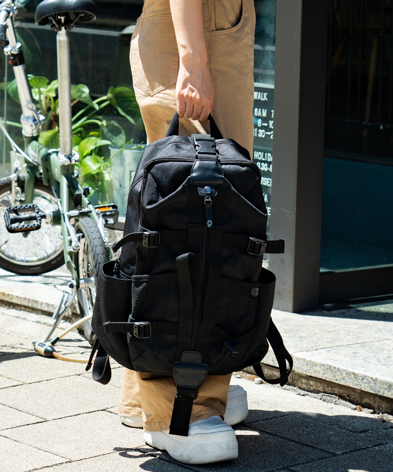 【 DEVICE 】 コーデュラナイロン リュック バックパック メンズ レディース ユニセックス 大きめ おしゃれ ブランド 学生 通勤 カジュアル ストリート きれいめ 大人 DRN25098