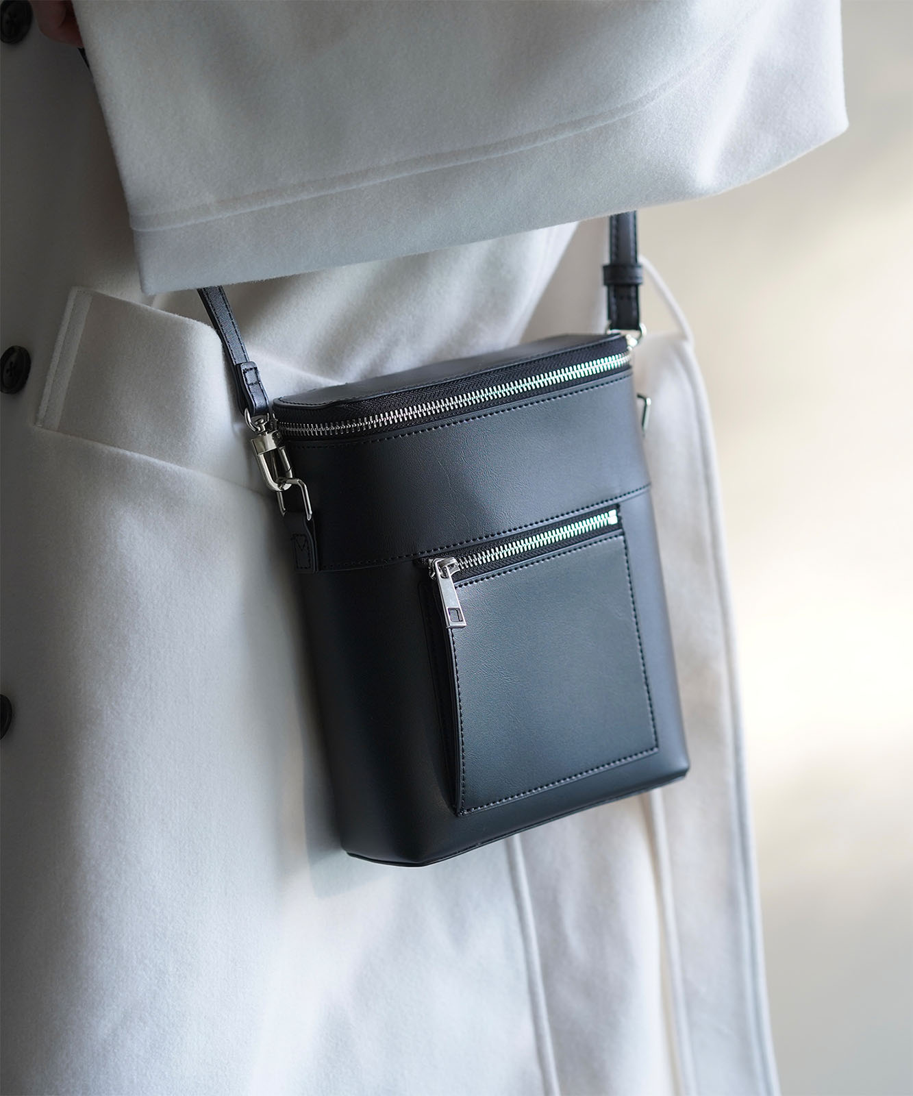 cd様 バッグ2種 Rename ZIP デザイン 2way トート ショルダーバッグ RSG23040