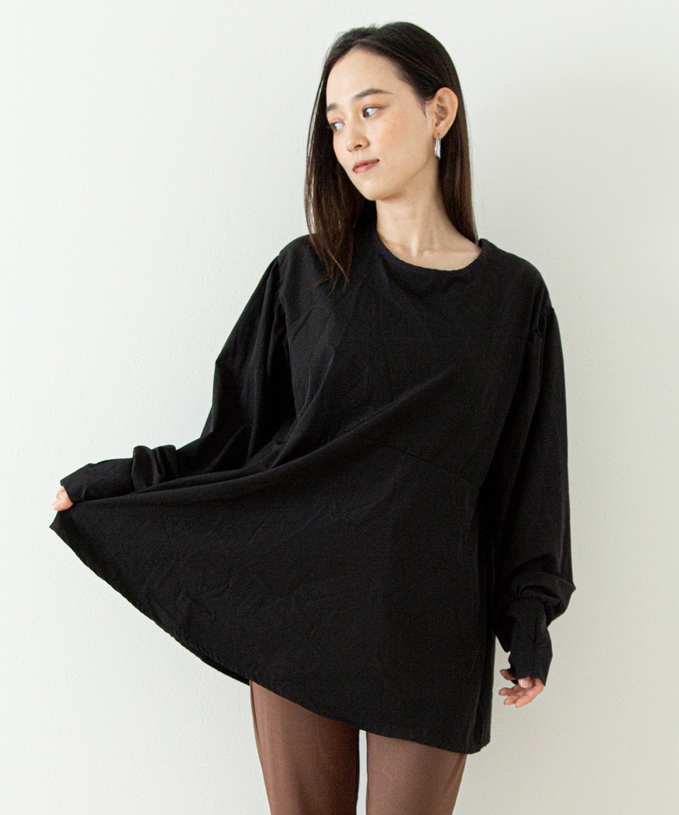 DEVICE+ ラッシュガード 長袖 水陸両用 日焼け防止 体型カバー トップス レディース