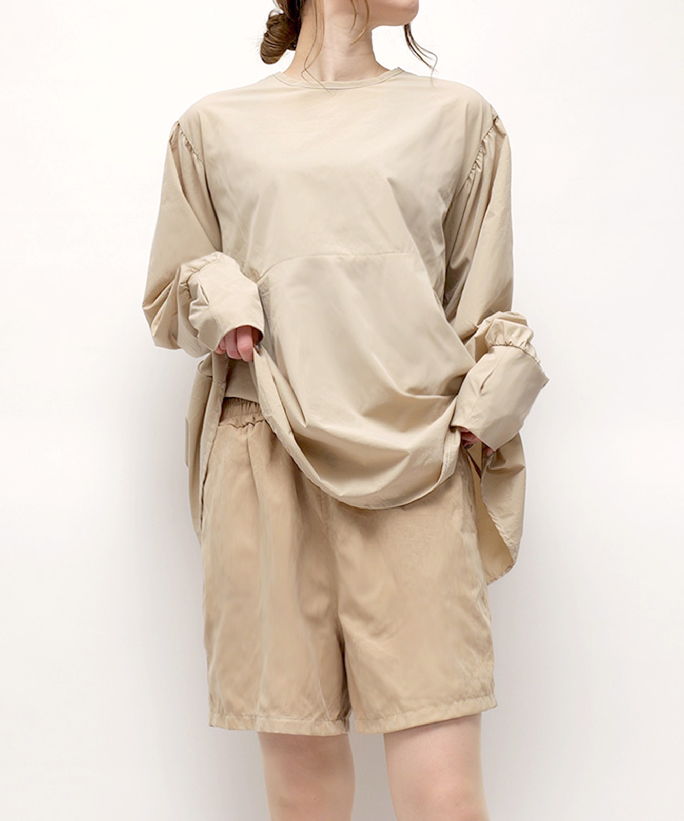 DEVICE+ ラッシュガード 長袖 水陸両用 日焼け防止 体型カバー トップス レディース