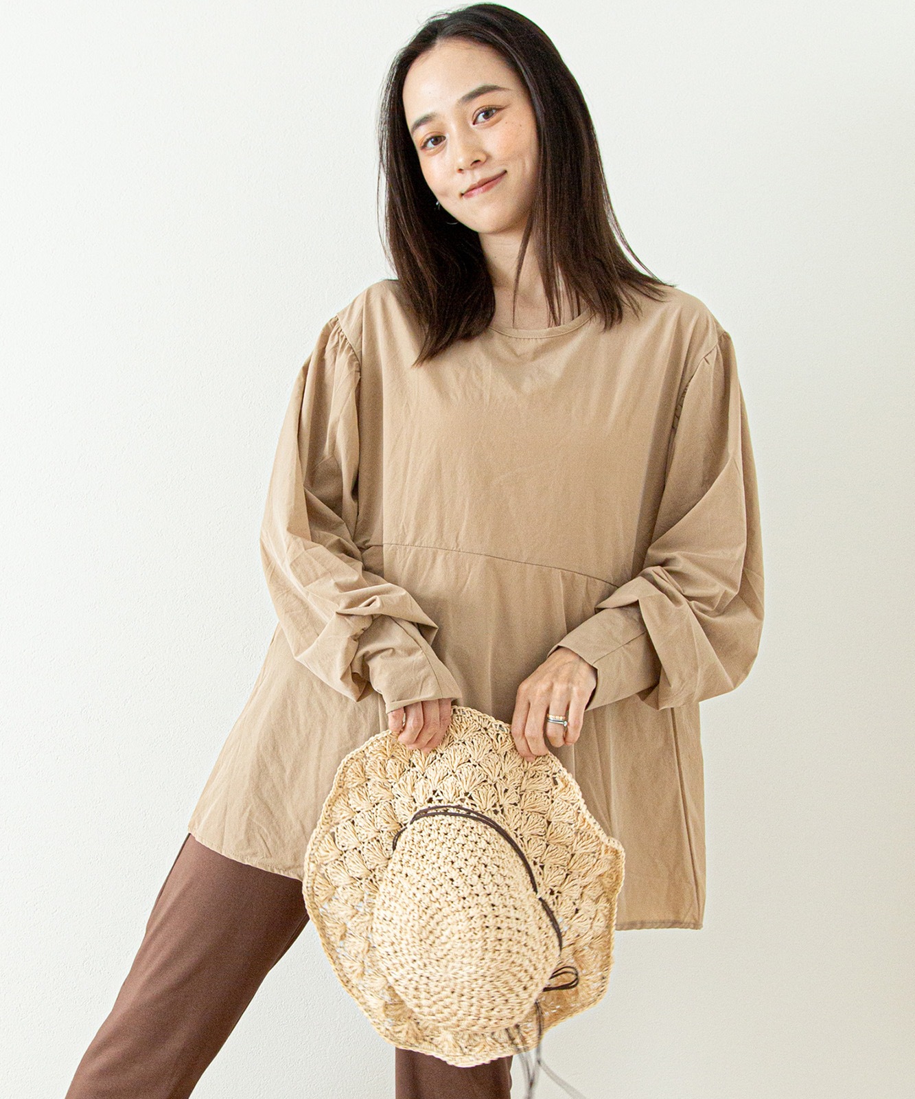 DEVICE+ ラッシュガード 長袖 水陸両用 日焼け防止 体型カバー トップス レディース