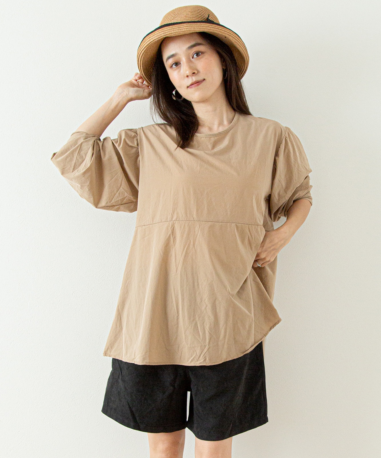 DEVICE+ ラッシュガード 長袖 水陸両用 日焼け防止 体型カバー トップス レディース