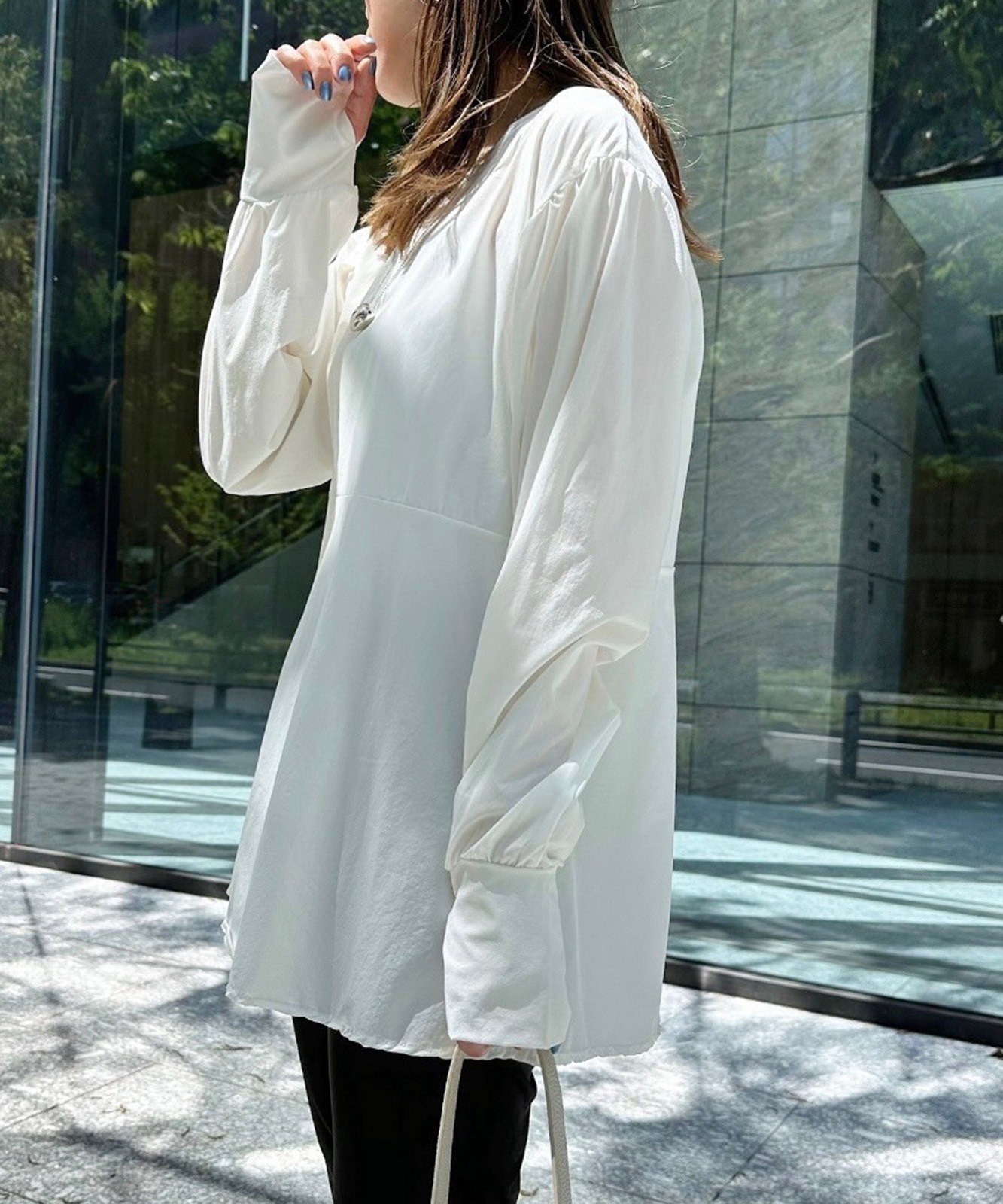 DEVICE+ ラッシュガード 長袖 水陸両用 日焼け防止 体型カバー トップス レディース