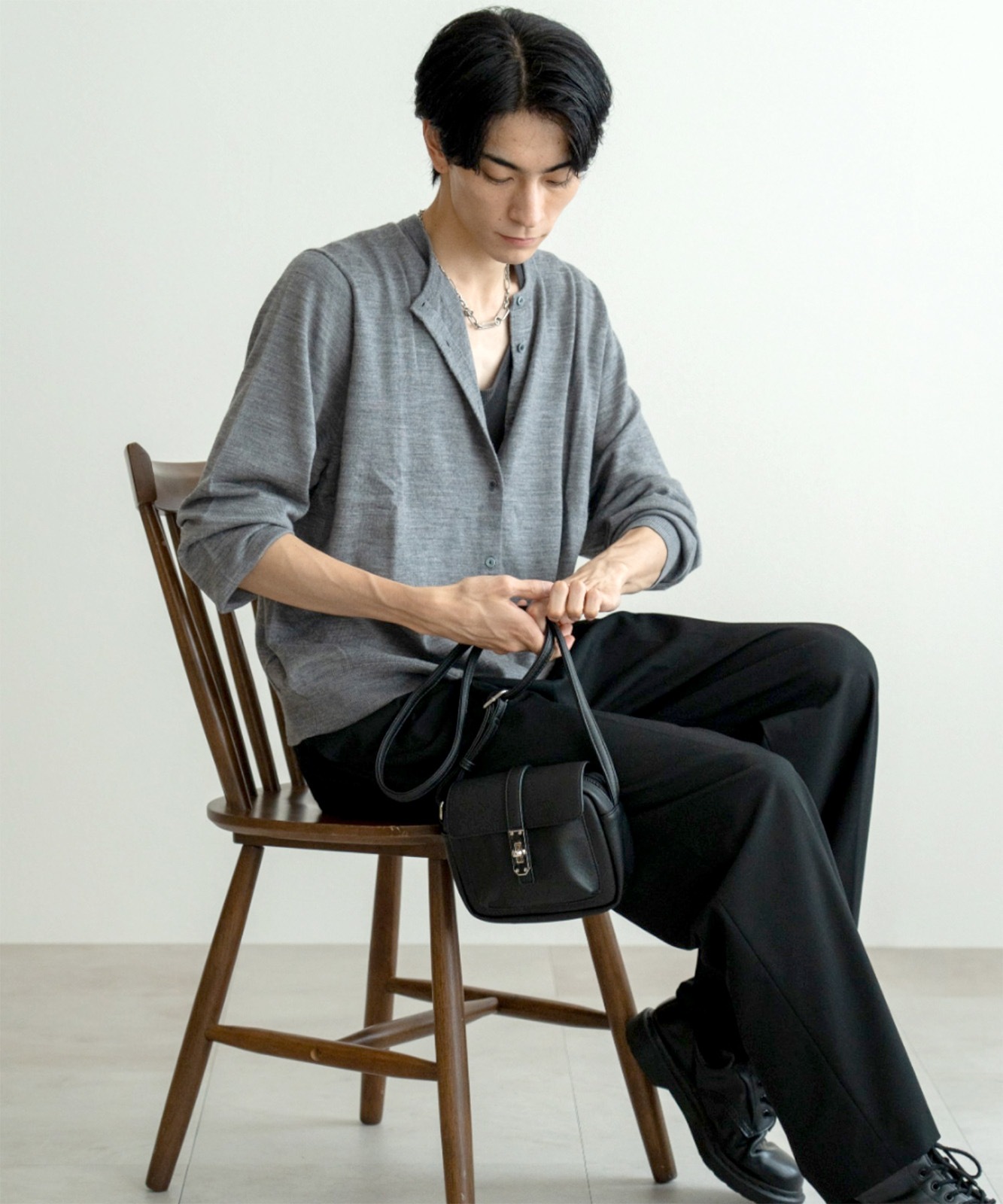 【 DEVICE 】 ヴィンテージデザイン ヴァティカルベルト ショルダーバッグ メンズ レディース ユニセックス おしゃれ ブランド 学生 カジュアル ストリート きれいめ 大人 通勤 DSG25040