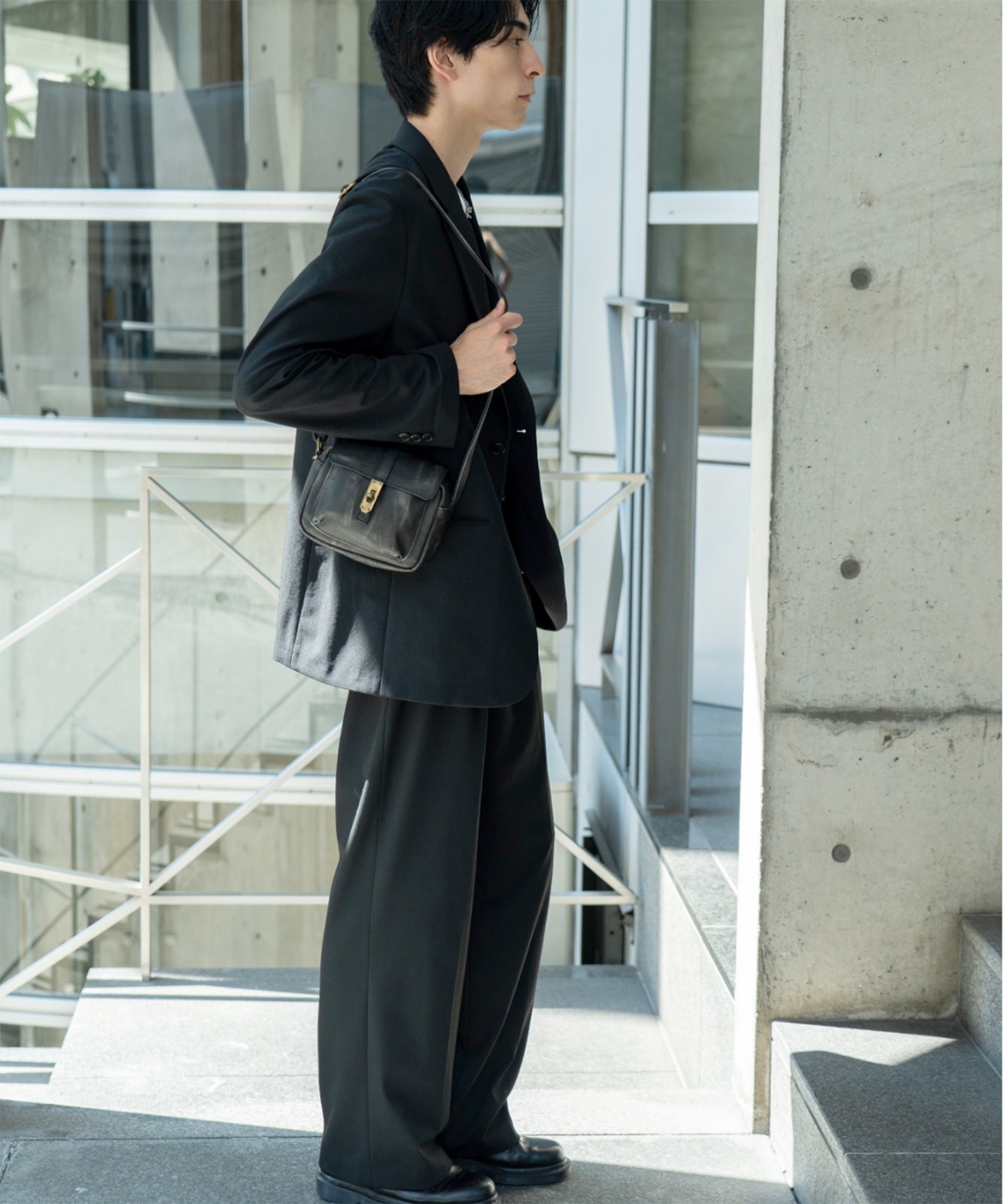 【 DEVICE 】 ヴィンテージデザイン ヴァティカルベルト ショルダーバッグ メンズ レディース ユニセックス おしゃれ ブランド 学生 カジュアル ストリート きれいめ 大人 通勤 DSG25040