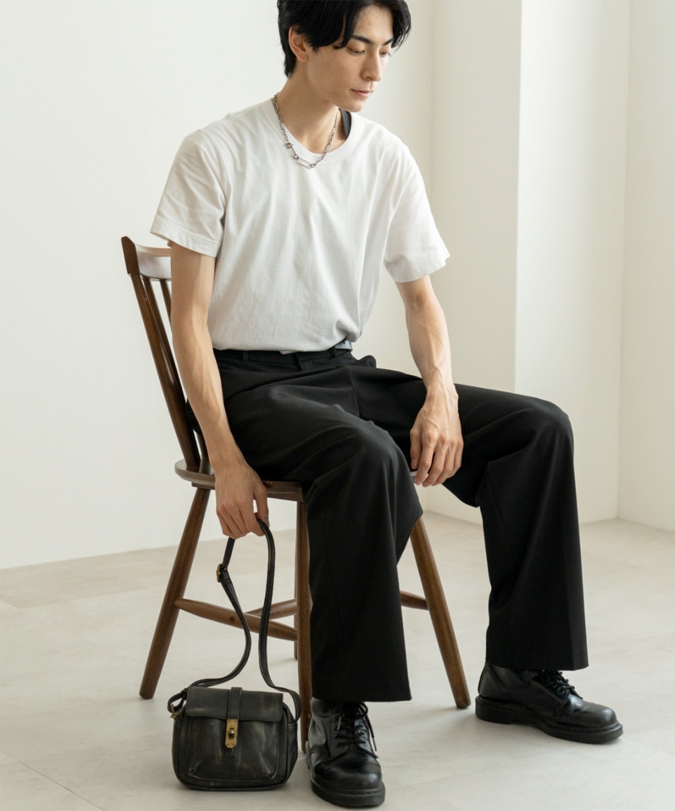 【 DEVICE 】 ヴィンテージデザイン ヴァティカルベルト ショルダーバッグ メンズ レディース ユニセックス おしゃれ ブランド 学生 カジュアル ストリート きれいめ 大人 通勤 DSG25040