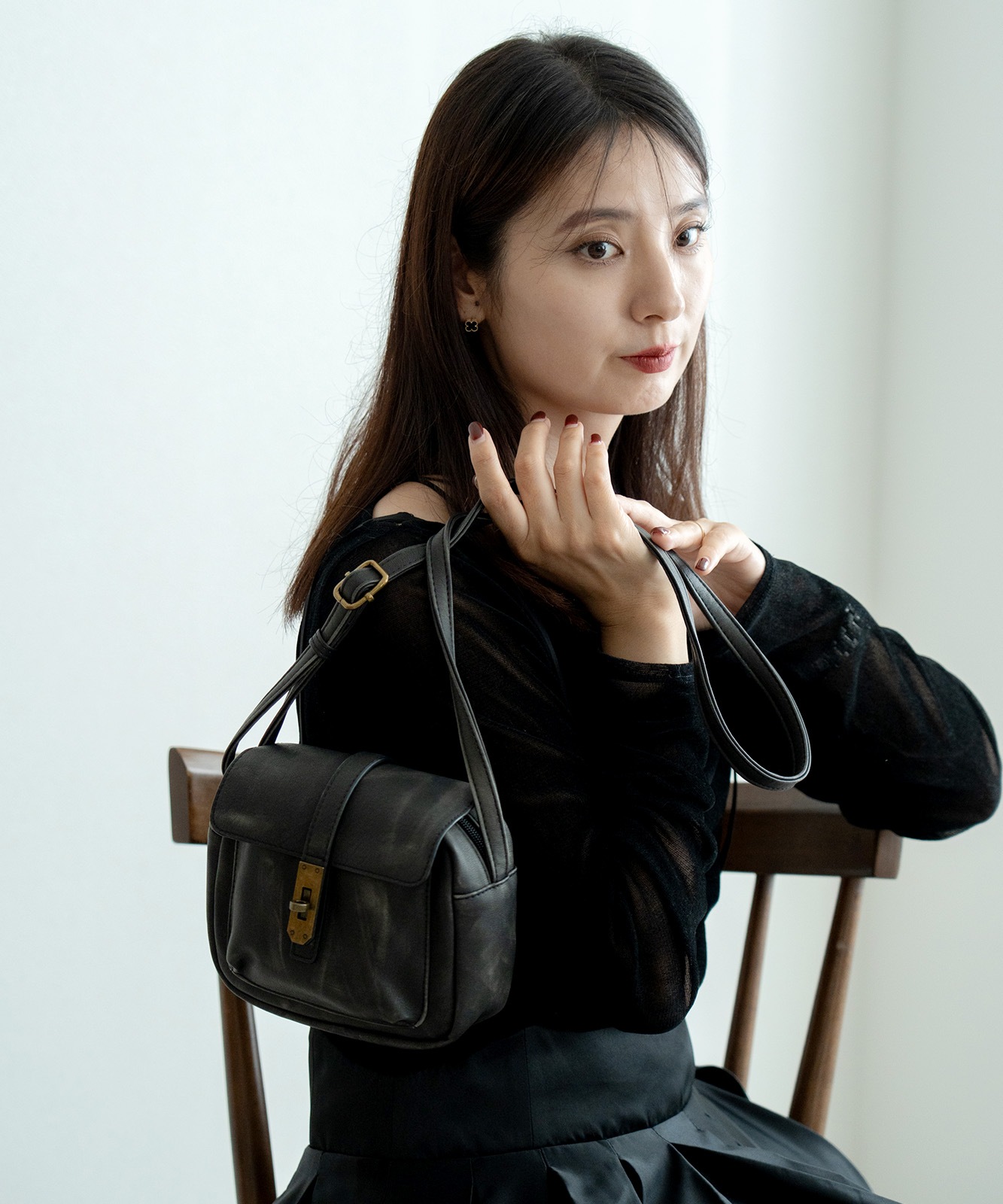 【 DEVICE 】 ヴィンテージデザイン ヴァティカルベルト ショルダーバッグ メンズ レディース ユニセックス おしゃれ ブランド 学生 カジュアル ストリート きれいめ 大人 通勤 DSG25040