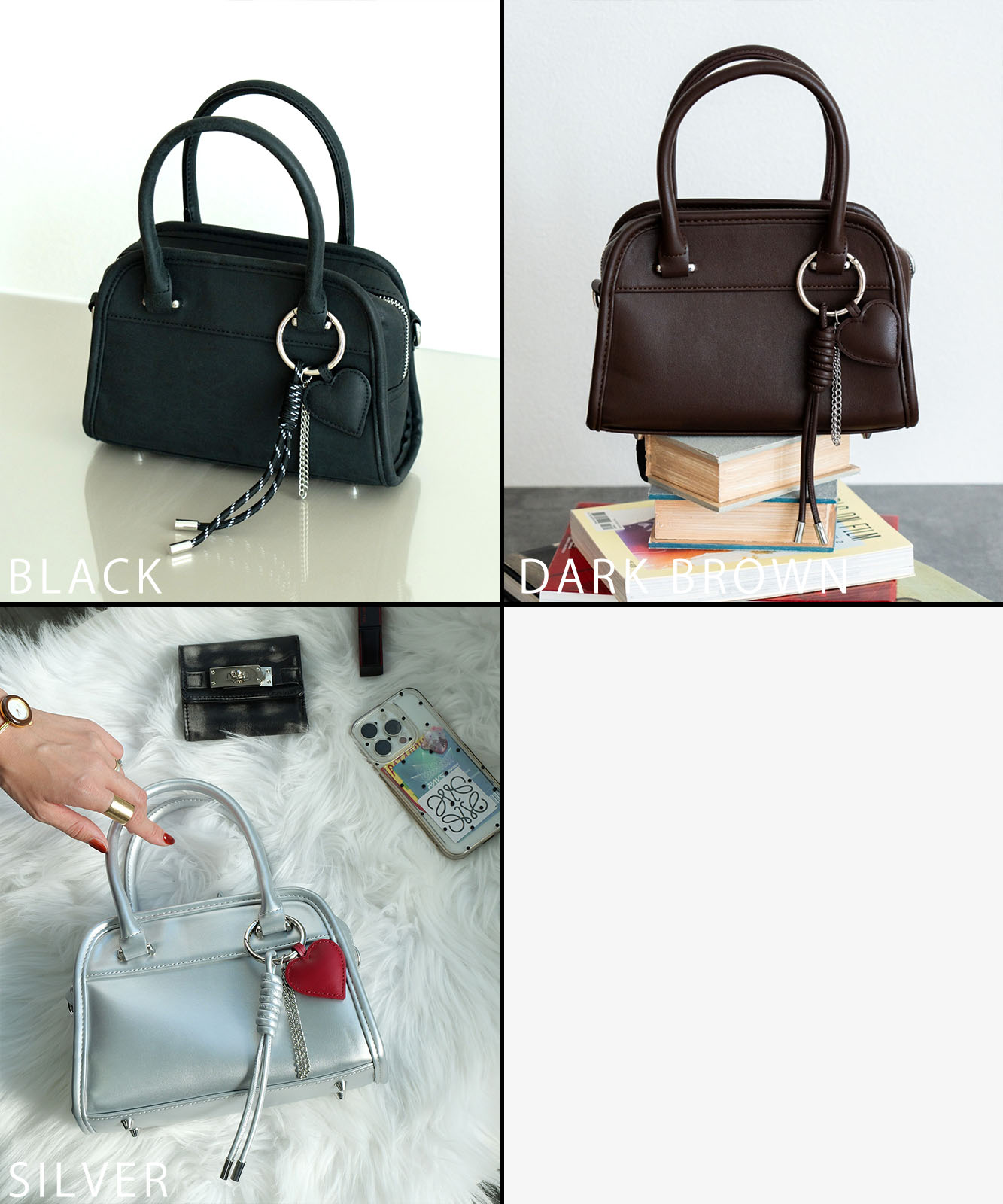 【ゆりさま専用ページ】ミニバッグ　7個セット SACURA ショルダーバッグ レディース 革 ミニ ボストンバッグ