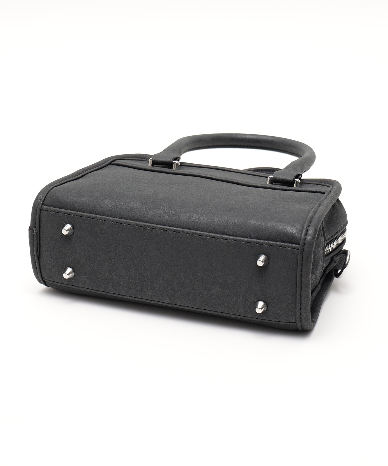 【 DEVICE GAL 】 Heart Tease 3連チャーム付き ヴィンテージライク 2way ラウンドミニボストンバッグ レディース おしゃれ ブランド 学生 カジュアル きれいめ 大人 女性 DTG25036