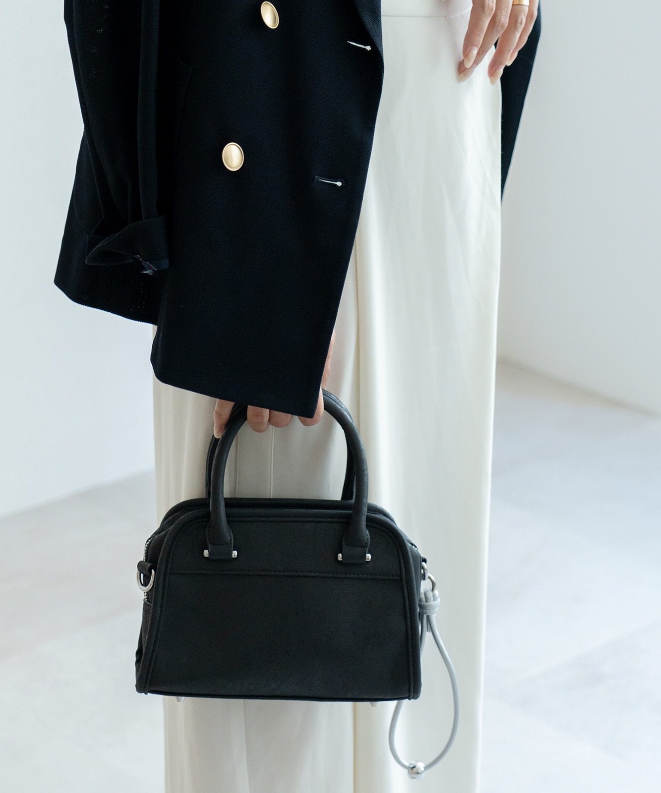 【 DEVICE GAL 】 Heart Tease 3連チャーム付き ヴィンテージライク 2way ラウンドミニボストンバッグ レディース おしゃれ ブランド 学生 カジュアル きれいめ 大人 女性 DTG25036