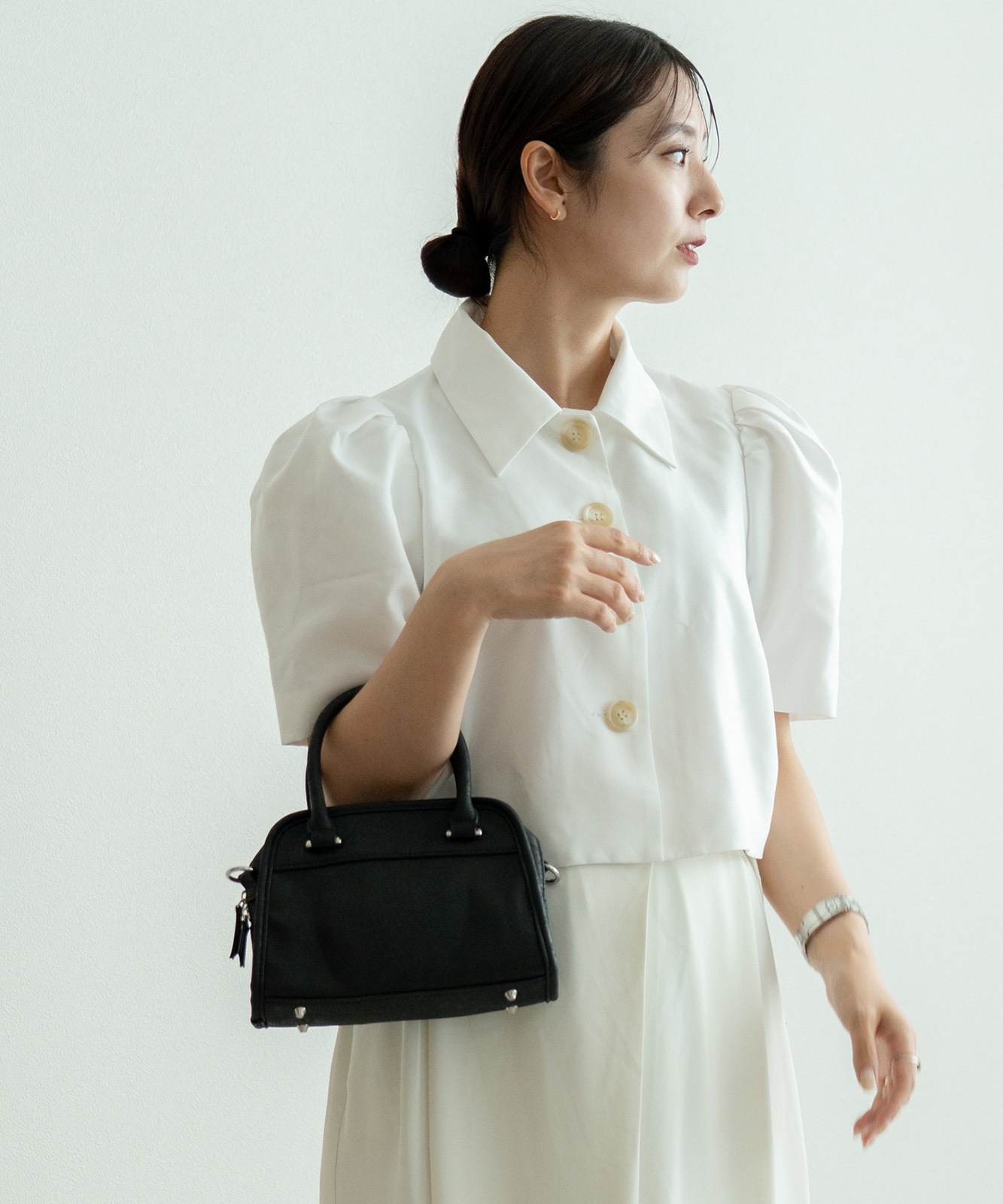 【 DEVICE GAL 】 Heart Tease 3連チャーム付き ヴィンテージライク 2way ラウンドミニボストンバッグ レディース おしゃれ ブランド 学生 カジュアル きれいめ 大人 女性 DTG25036