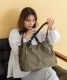 【 Rename 】 軽量ゴールドファスナーナイロントートバッグ レディース ユニセックス 上品 高級感 フォーマル RTN70043