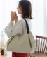 【 Rename 】 軽量ゴールドファスナーナイロントートバッグ レディース ユニセックス 上品 高級感 フォーマル RTN70043