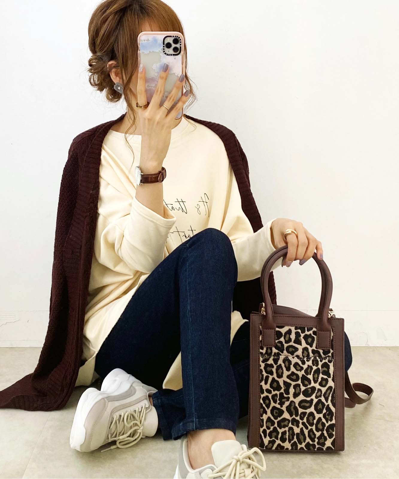 Rename スクエア ミニトート ショルダーバッグ