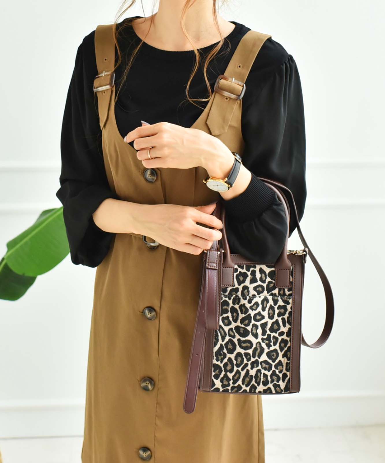 Rename スクエア ミニトート ショルダーバッグ