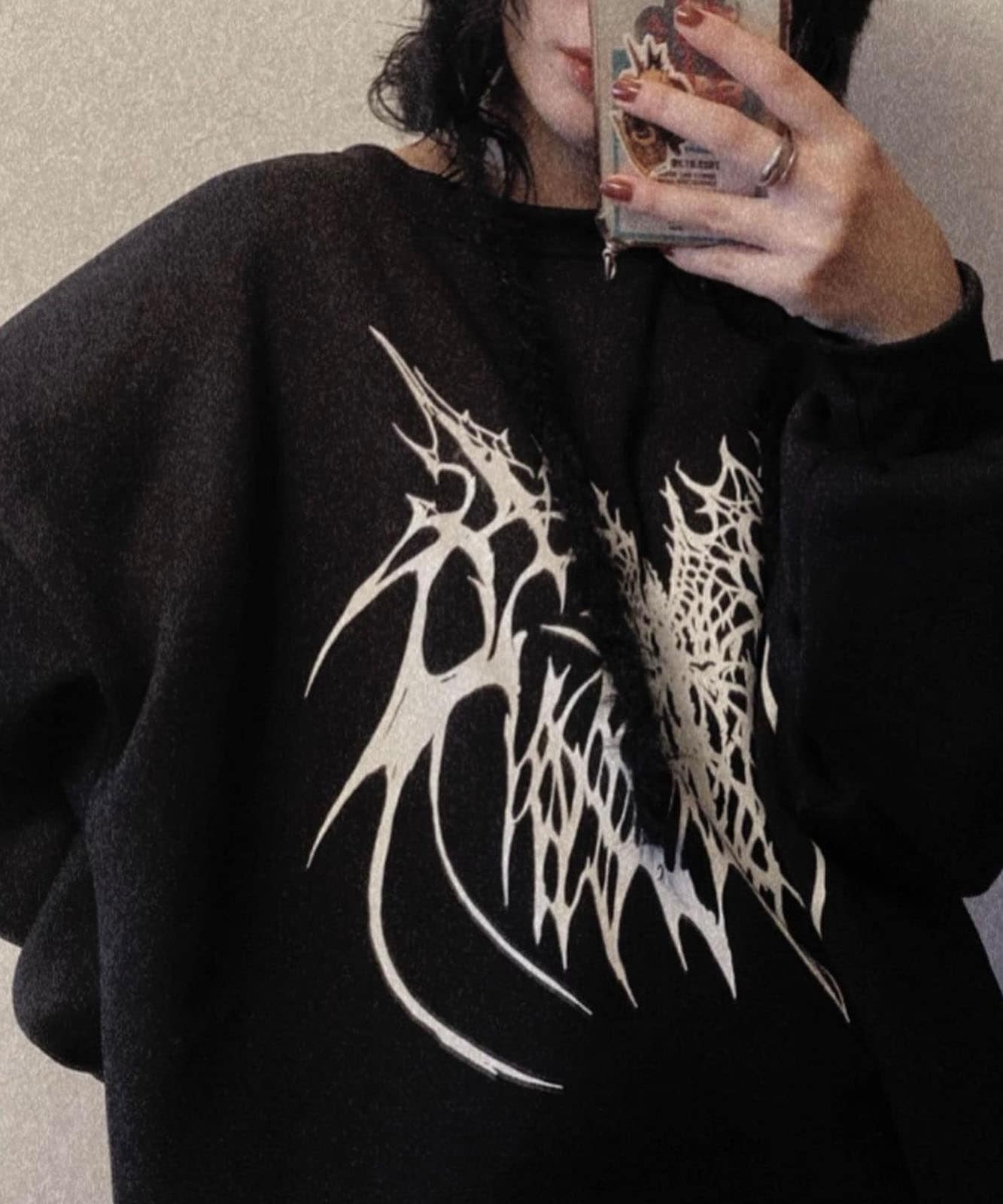 DEVICE select オーバーサイズ アソート モチーフ スウェット トレーナー