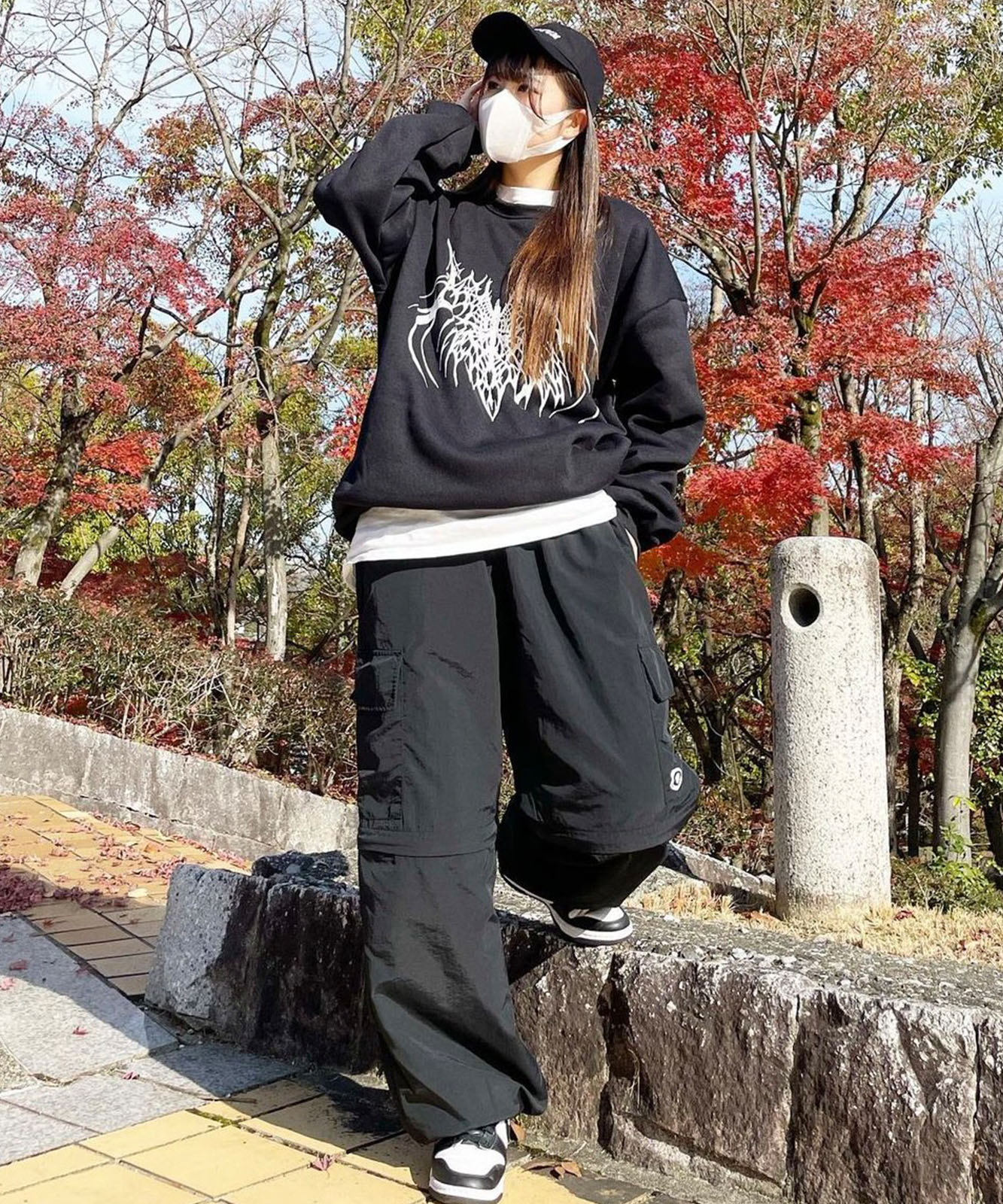 DEVICE select オーバーサイズ アソート モチーフ スウェット トレーナー