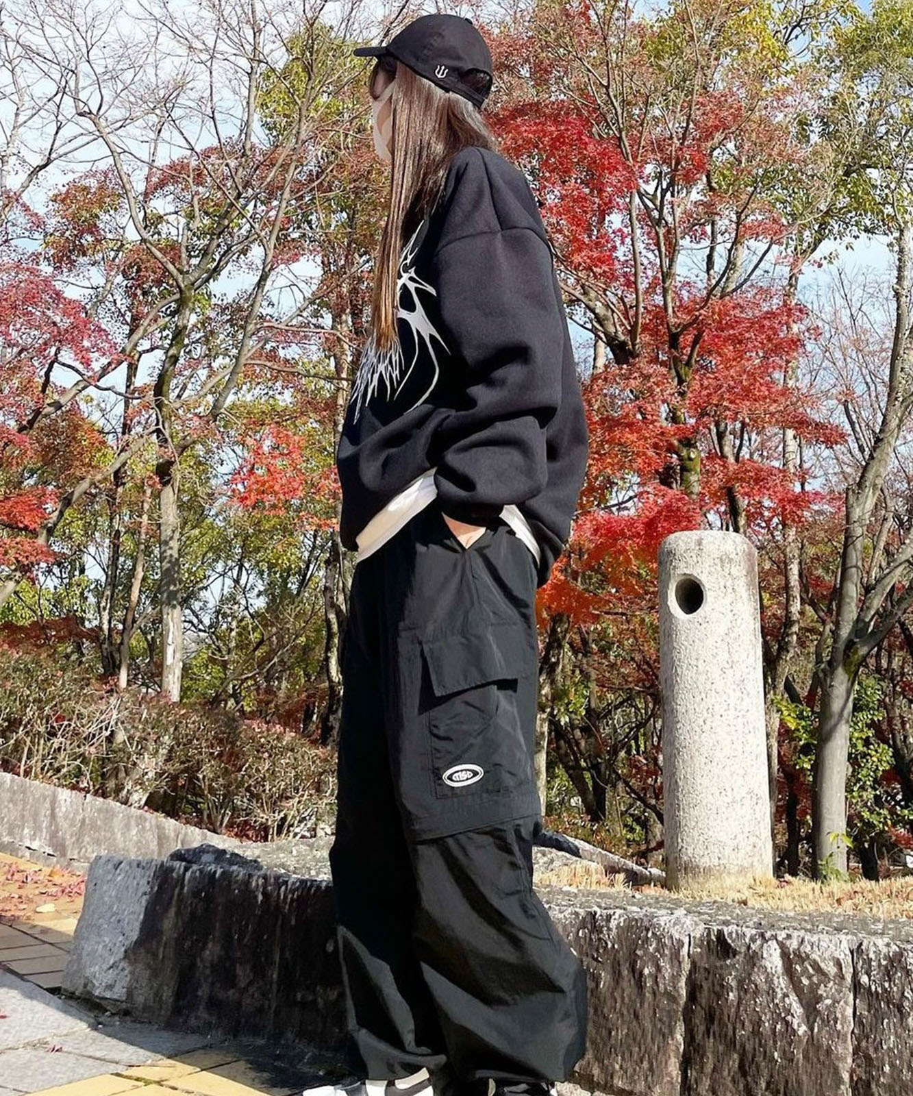 DEVICE select オーバーサイズ アソート モチーフ スウェット トレーナー