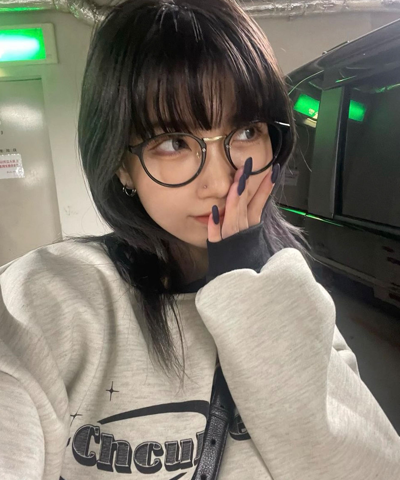 DEVICE select オーバーサイズ アソート モチーフ スウェット トレーナー