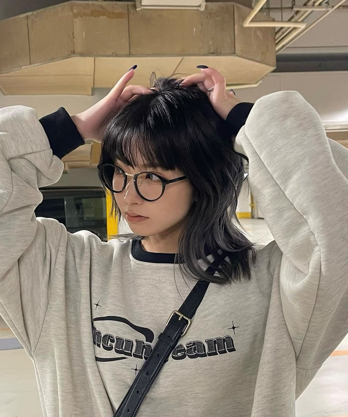 DEVICE select オーバーサイズ アソート モチーフ スウェット トレーナー