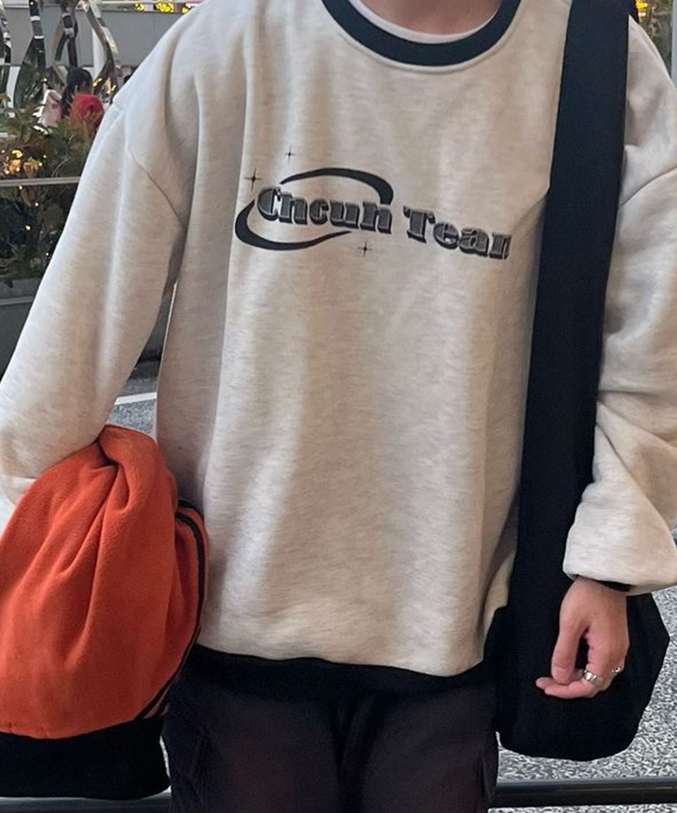 DEVICE select オーバーサイズ アソート モチーフ スウェット トレーナー