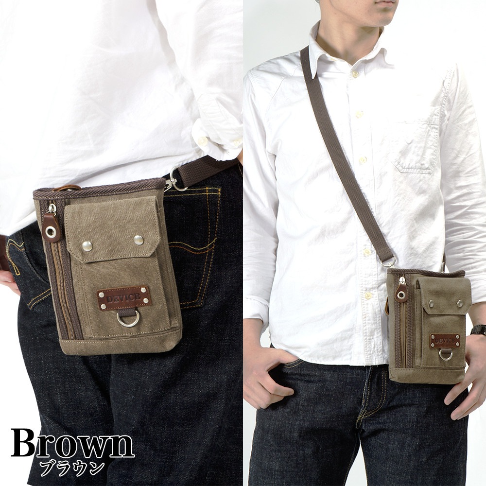 DEVICE Access USED 帆布ポーチ