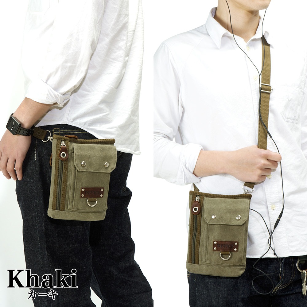 DEVICE Access USED 帆布ポーチ